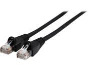 Rosewill RCAT5E 1BK 1 ft. 24AWG Bare Stranded Copper 350MHZ UTP Ethernet Patch Cord