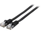 Rosewill RCAT5E 1BKF 1 ft. Flat 30AWG Bare Stranded Copper 350MHZ UTP Ethernet Patch Cord