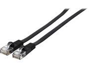 Rosewill RCAT5E 25BKF 25 ft. Flat 24AWG Bare Stranded Copper 350MHZ UTP Ethernet Patch Cord