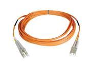 Tripp Lite N520 10M 32.8 ft. Duplex Multimode 50 125 Fiber Patch Cable