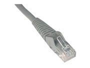 TRIPP LITE N201 005 GY 5 ft. Cat6 Gigabit Gray Snagless Patch Cable