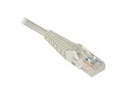 TRIPP LITE N001 015 GY 15 ft. Snagless Cat5e Molded Patch Cable