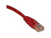 TRIPP LITE N002 003 RD 3 ft. Cat5e 350MHz Molded Patch Cable