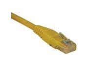 TRIPP LITE N002 005 YW 5 ft. Cat5e 350MHz Molded Patch Cable