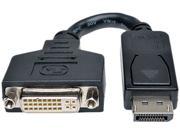 Tripp Lite DisplayPort to DVI Cable Adapter Converter for DP to DVI I M F P134 000