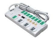 TRIPP LITE TLP1210SATG 10 ft. 12 Outlets 3600 Joules ECO-SURGE Home/Business Theater Surge Suppressor