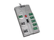 TRIPP LITE TLP808NETG 8 ft. 8 Outlets 2160 joules ECO-SURGE Energy-Saving Surge Suppressor