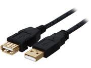 Tripp Lite U024 010 10 ft. USB A M F Gold Extension Cable for USB2.0 Cable