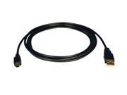 Tripp Lite U030 006 6 ft. USB2.0 A to Mini B Gold Device Cable