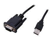 SABRENT Model CB FTDI 6 ft. USB 2.0 to Serial 9 Pin DB 9 RS 232 Adapter Cable
