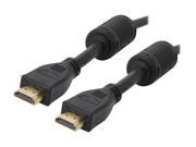 SYBA SD HDM MM 6 6 ft. HDMI Male to HDMI Male Cable Gold Plated Connector RoHS