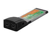 SYBA SD-EXP30002 2 Ports Firewire 1394B ExpressCard