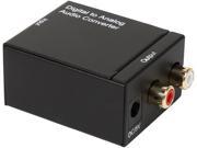 SYBA SY AUD60011 192kHz 24bit High Definition Digital to RCA Analog Audio Converter Compact Design
