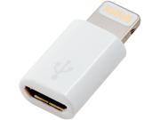 Syba SD ADA20184 White Micro USB to Lightning Adapter