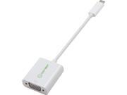 SYBA SY ADA32015 USB Type C DP to VGA Adapter