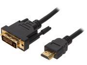 Link Depot HDMI DVI 3 10 ft. HDMI To DVI Cable Black