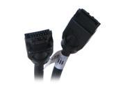 Link Depot LD SATA3 0.5M 19.69 SATA III Round Cable with Latch