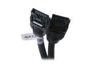Link Depot LD SATA3 1M 1M 39.37 SATA III Round Cable with Latch