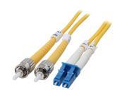 Link Depot FOS9 LCST 10 32.81ft. 10m Single Mode Duplex Fiber Patch Cable LC ST