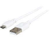 Link Depot FLD MUSB 3WH 3 ft. Micro USB to USB A Cable