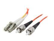SIIG CB FE0811 S1 9.84 ft. 3m Multimode 62.5 125 Duplex Fiber Patch Cable LC ST