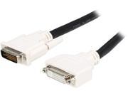 Cables To Go 29322 Black 9.8 ft. Connector 1 DVI I 29 pin Male Connector 2 DVI I 29 pin Female M F DVI I M F Dual Link Digital Analog Video Extension Cable