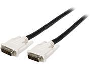 Cables To Go 29528 Black 16.40 ft. DVI to DVI M M DVI I M M Dual Link Digital Analog Video Cable