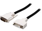 C2G 26951 Black 9.8 ft. DVI to DVI M F DVI D M F Dual Link Digital Video Extension Cable