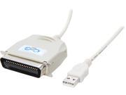 Cables To Go Model 16898 6 ft. 6ft USB to IEEE 1284 Parallel Printer Adapter Cable