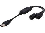 Cables To Go Model 32185 1 ft. 1ft. USB to PS 2 Keyboard Mouse Adapter Cable