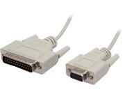 Cables To Go Model 03021 15 ft. DB25 Male to DB9 Female Null Modem Cable