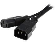 2 ft. Computer Power Ext Cord C13 To C14