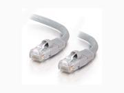 C2G 15187 5 ft. Cat5E 350 MHz Snagless M M Patch Cable Gray