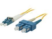 Cables To Go 26260 LC SC Duplex 9 125 Single Mode Fiber Patch Cable