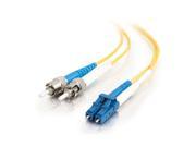 Cables To Go 37476 LC ST Duplex 9 125 Single Mode Fiber Patch Cable