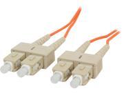 Cables To Go 09113 3.28 ft. SC SC Duplex 62.5 125 Multimode Fiber Patch Cable