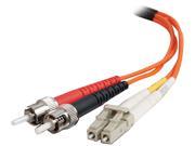 Cables To Go 13532 9.83 ft. 3m USA Made LC ST Duplex 62.5 125 Multimode Fiber Patch Cable