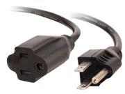 C2G 03115 6 ft. Outlet Saver Power Ext Cord