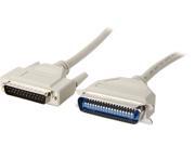C2G Model 06093 30 ft. IEEE 1284 DB25 Male to Centronics 36 Male Parallel Printer Cable