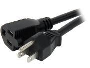 Cables To Go Model 29930 4ft 16 AWG Outlet Saver Power Extension Cord NEMA 5 15P to NEMA 5 15R