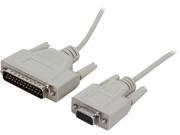 Cables To Go Model 02817 6 ft. Plotter Laserjet DB9 Female to DB25 Male Serial Printer Cable