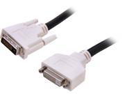 Cables To Go 26913 Black 3.2 ft. DVI to DVI M F DVI D M F Dual Link Digital Video Extension Cable