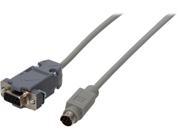 C2G 25041 DB9 Female to 8 pin Mini Din Male Adapter Cable