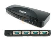 StarTech ICUSB232_4 4 Port USB to RS 232 Serial DB9 Adapter