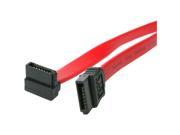 StarTech SATA36RA1 36 Right Angle SATA Cable 1 end