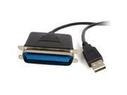 StarTech Model ICUSB1284 6 ft. USB to Parallel Interface Converter