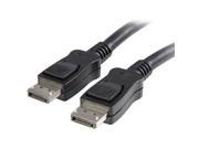 StarTech DISPLPORT6L 6 ft. DisplayPort 1.2 Cable with Latches Certified