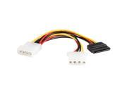 StarTech PYO1LP4SATA 6 in [152.4 mm] 6in LP4 to LP4 SATA Power Y Cable Adapter