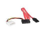StarTech SLSATAF20 20 in 20in Slimline SATA to SATA with LP4 Power Cable Adapter