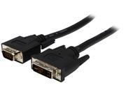 StarTech DVIVGAMM3 Black 3 ft. M M DVI to VGA Display Monitor Cable